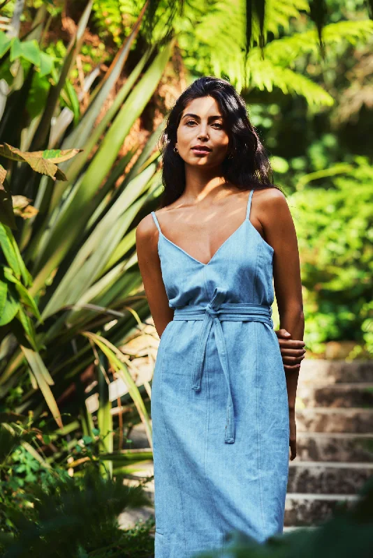 Iman Dress Light Blue