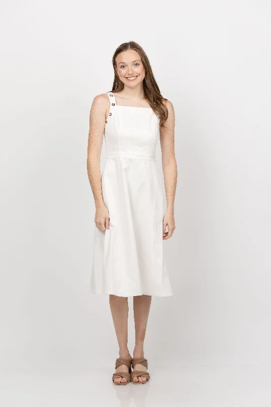 Shoshanna Fernanda Dress in Ivory