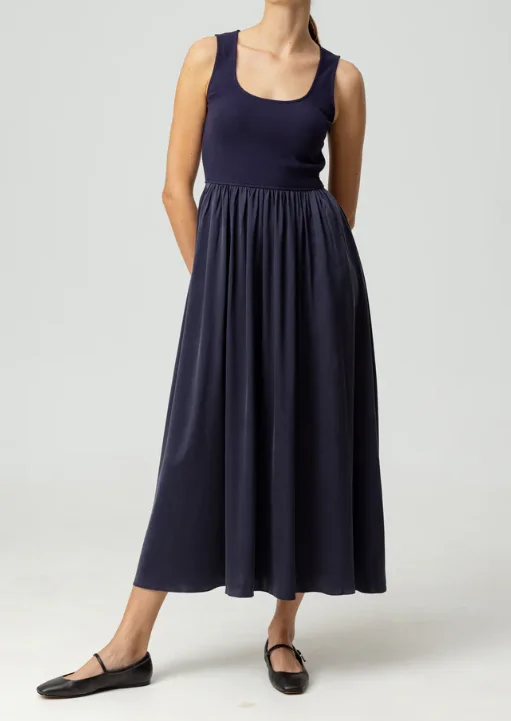 Sundays Blythe Dress - Navy