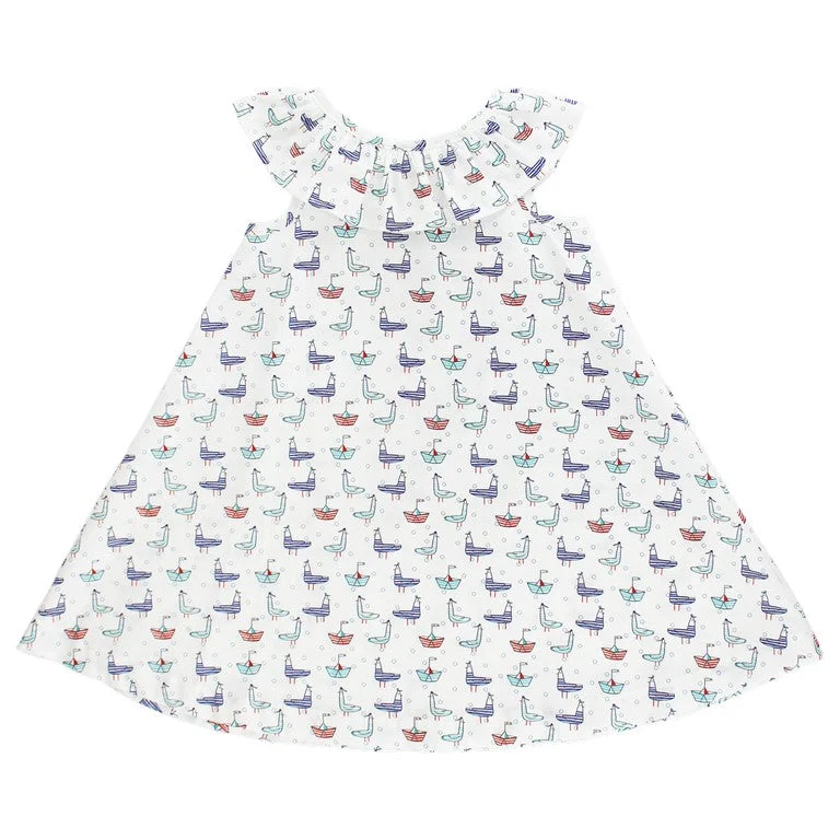 Sailing Seagulls- Kiki Dress