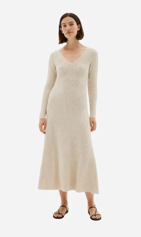 Assembly Label | Gloria Knit Dress - Oat Marle