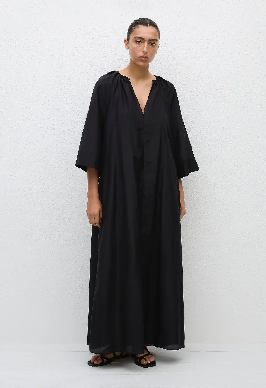 Blouson Dress - Black