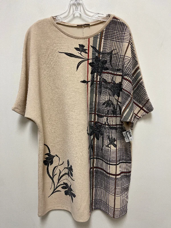 Dress Casual Short By Zara In Cream, Size: L