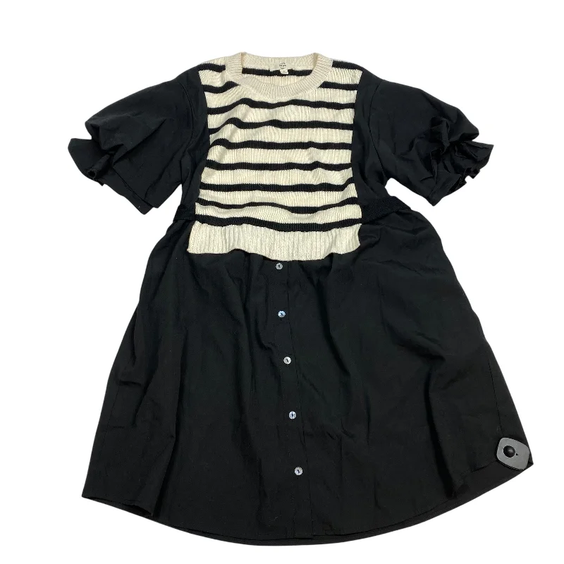 Dress Sweater By Entro In Black, Size: S