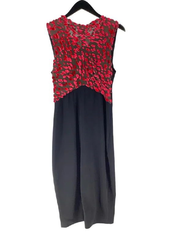 Jason Wu Size 6 Black & Red Dress
