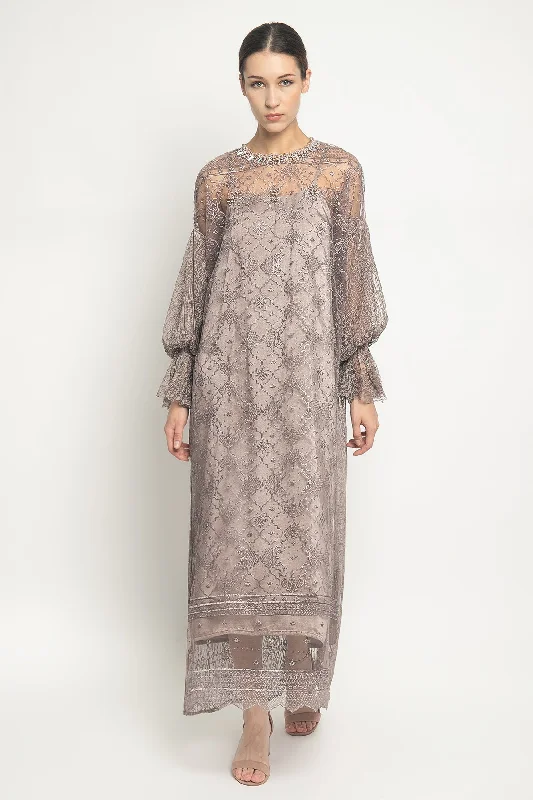 Carissa Dress in Mauve