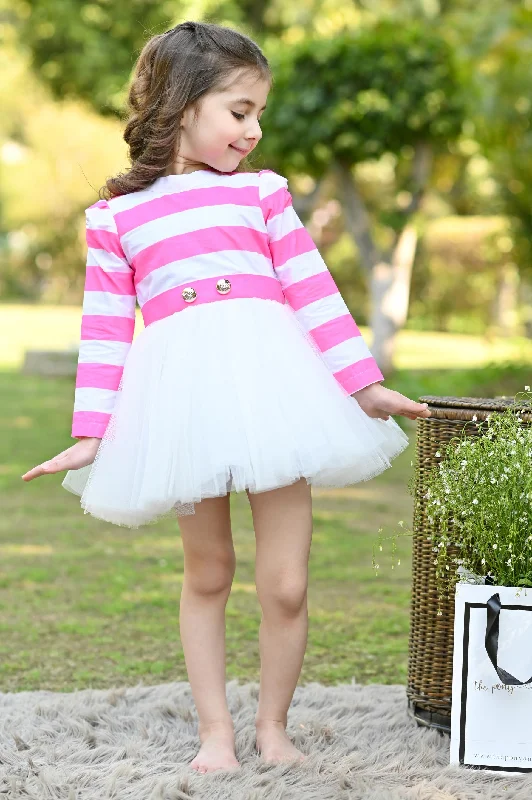 NEON AND PINK DRESS