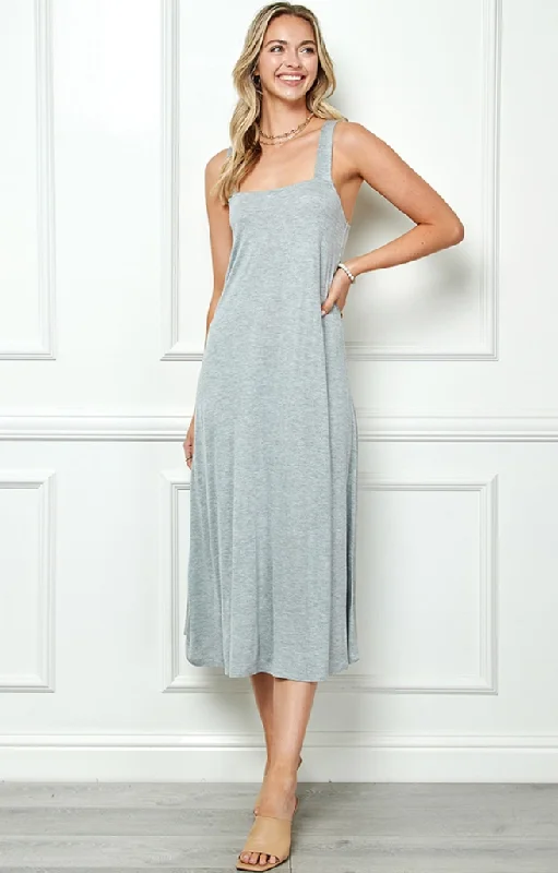 O-Ring Back Detail Dress H&H 49606