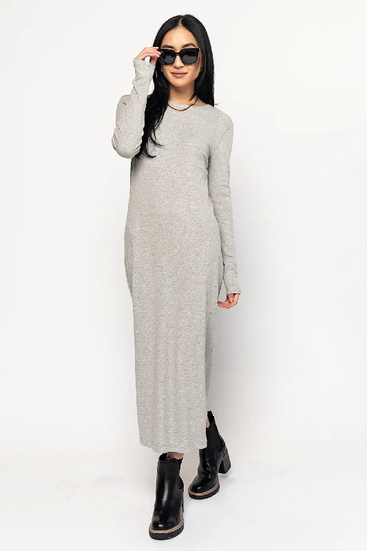 Quincy Dress in Grey