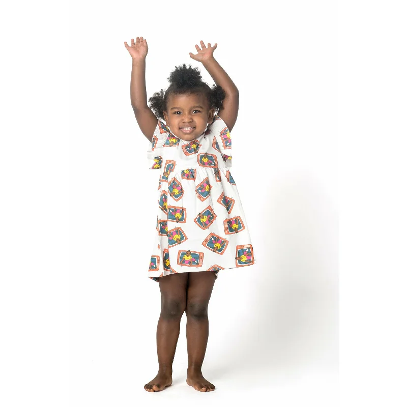 Twirl Dress In Soft Organic Cotton