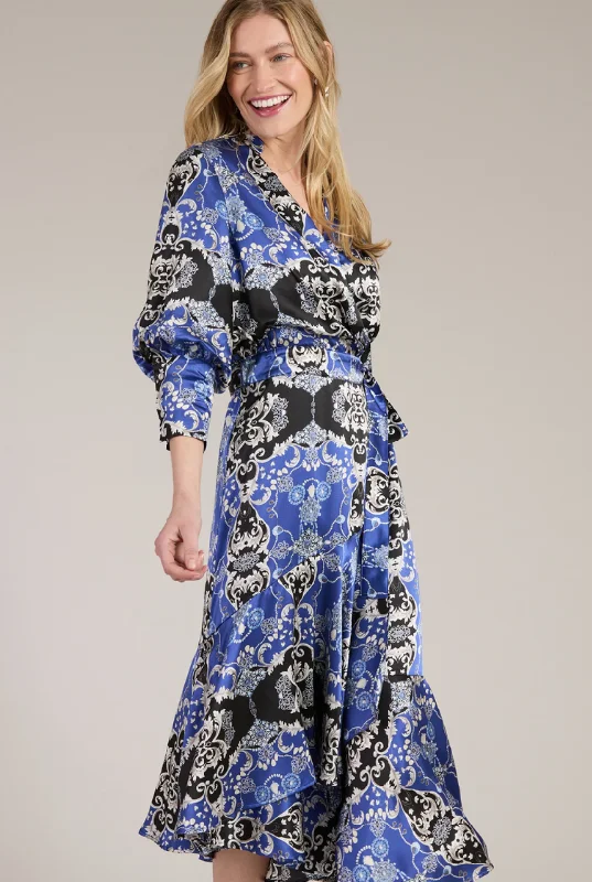 Tyler Boe Jules Charmeuse Diamonds Dress