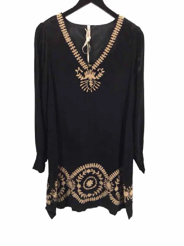 Uncle Frank Size S Black & Tan Dress