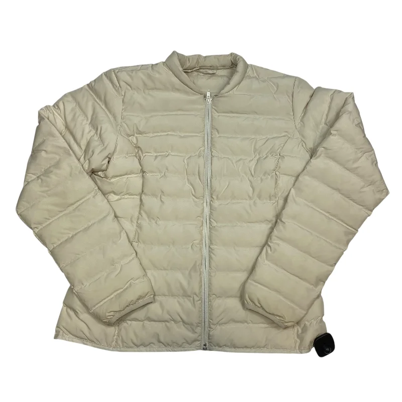 Athletic Jacket By Helly Hansen In Cream, Size: L Wool Fabric Cashmere Fabric Tweed Fabric Athletic Jacket By Helly Hansen In Cream, Size: L Wool Fabric Cashmere Fabric Tweed Fabric