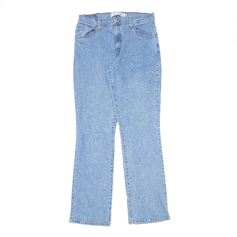 LEVI'S 550 Relaxed Jeans Blue Denim Classic Bootcut Womens W32 L43 Fashionable Straight Fit Denim LEVI'S 550 Relaxed Jeans Blue Denim Classic Bootcut Womens W32 L43 Fashionable Straight Fit Denim
